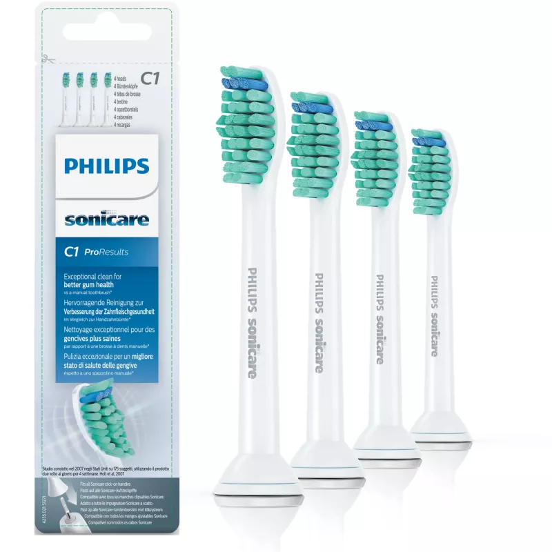 Philips Sonicare ProResults ProResults HX6014/07 4 kpl:n pakkaus vaihdettavia äänihammasharjan päitä