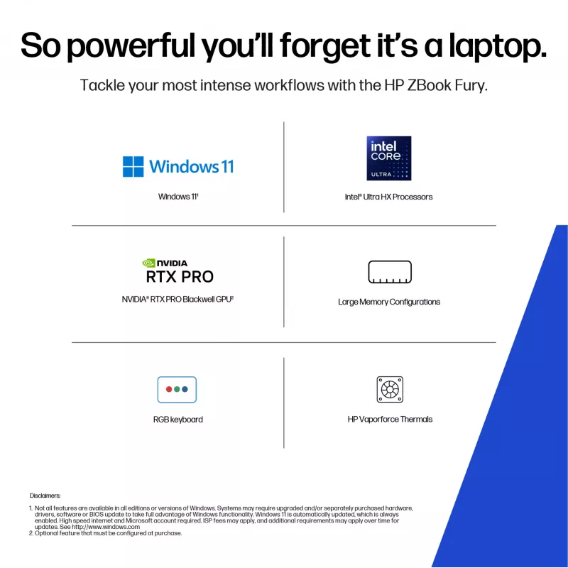 Mobiilityöasema HP ZBook Fury G1i 16
