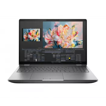 HP ZBook Fury 16 G1i 98L77ET mobiilityöasema, Intel Core Ultra 9 285HX, 40,6 cm (16 tuumaa) WQXGA 2.5K 2560x1600 IPS 120 Hz, 32 GB RAM, 1 TB SSD, NVIDIA RTX PRO 3000 Blackwell, Wi-Fi 7, Windows 11 Pro