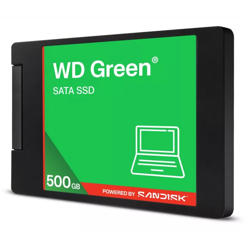 WESTERN DIGITAL SSD - WD Green - 500GB - SATA 6Gb/s - 2,5