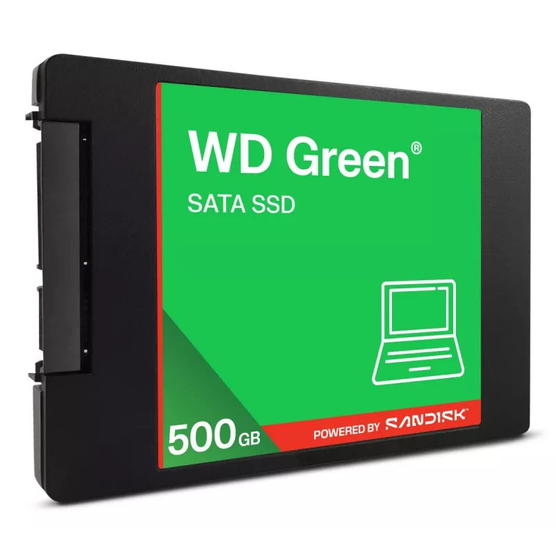 WESTERN DIGITAL SSD - WD Green - 500GB - SATA 6Gb/s - 2,5