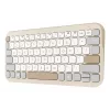 ASUS Marshmallow KW100 näppäimistö langaton Bluetooth QWERTZ beige harmaa valkoinen
