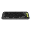 Logitech POP Icon Keys näppäimistö yleiskäyttö Bluetooth QWERTY US International grafiitti vihreä