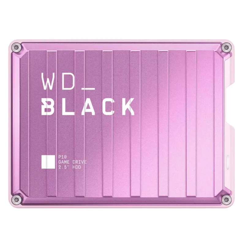 WESTERN DIGITAL WD_BLACK P10 Game Drive – 4 TB – USB 3.2 Gen 1 – pinkki