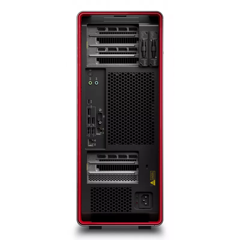 Lenovo ThinkStation P8 AMD Ryzen Threadripper PRO 7945WX 64 GB DDR5-SDRAM 1 TB SSD Windows 11 Pro tornityöasema musta