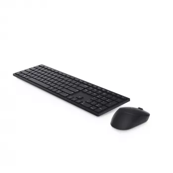 DELL Pro näppäimistö ja hiiri - KM5221W - US International (QWERTY) - musta