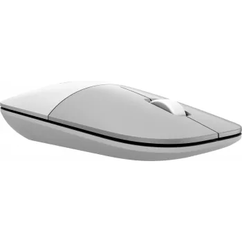 HP Z3700 keramiikka valkoinen langaton hiiri, molempikätinen, optinen, RF Wireless, 1200 DPI, hopea, valkoinen