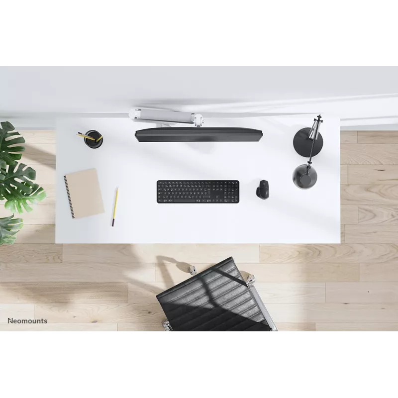 Neomounts DS70-450WH1 näyttövarsi 17-42 tuuman - kaasujousi - Topfix - 180°-pysäytin
