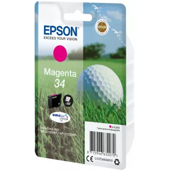 Patruuna Epson 34 magenta 300 sivua C13T34634010