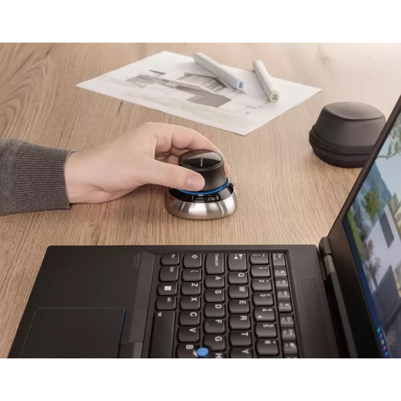 Hiiri 3Dconnexion SpaceMouse Office RF Wireless + Bluetooth + USB Type-A