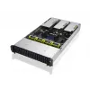 ASUS RS720A-E11-RS24U 2U räkkiasennettava barebone-palvelin, hopea