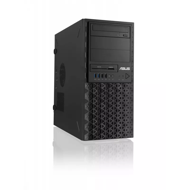 Tower-kotelo ASUS TS100-E11-PI4, musta, Intel C256 -piirisarja, LGA1200-tuki, 300 W:n virtalähde