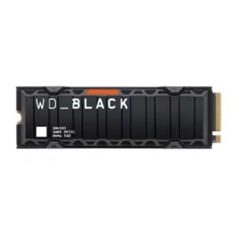 WESTERN DIGITAL SSD - WD Black SN850X - 2TB - PCIe Gen 4.0 - M.2 2280 - jäähdytyssiili