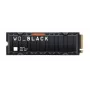 WESTERN DIGITAL SSD - WD Black SN850X - 2TB - PCIe Gen 4.0 - M.2 2280 - jäähdytyssiili