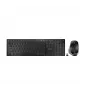 CHERRY DW 9500 SLIM näppäimistö hiiri mukana universaali RF Wireless + Bluetooth QWERTY espanja musta, harmaa