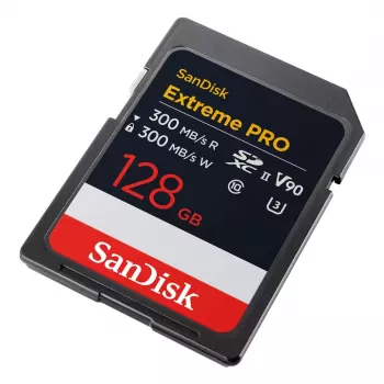 Flash-muisti SanDisk Extreme PRO 128 GB SDXC UHS-II malli SDSDXDM-128G-GN4IN