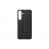 Protective Standing Grip -kotelo Samsung Galaxy S25 FE:lle, musta, pöytäteline