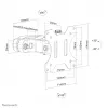 Neomounts FL40-430BL11 TV-mastokiinnike 17-32 tuumaa - halk. 28-60 mm