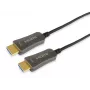 Equip HDMI 2.0 aktiivinen optinen kaapeli AM/AM, 50 m, 4K/60Hz, 50 m, HDMI Type-A (standardi), HDMI Type-A (standardi), 3D, musta