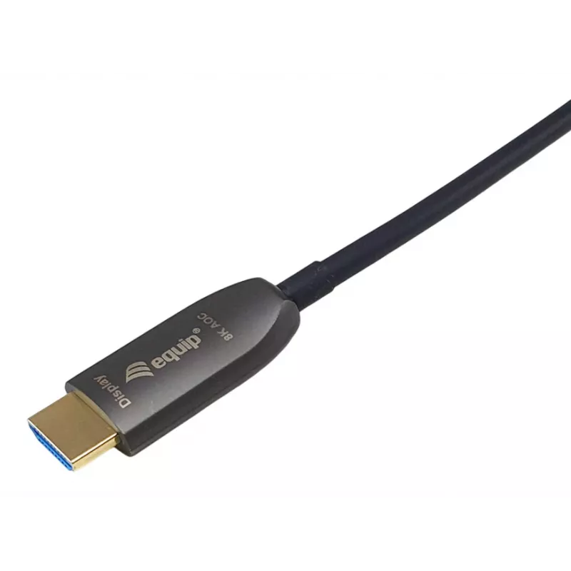 Equip 119424 HDMI-kaapeli 150 m HDMI Type-A (standardi) musta