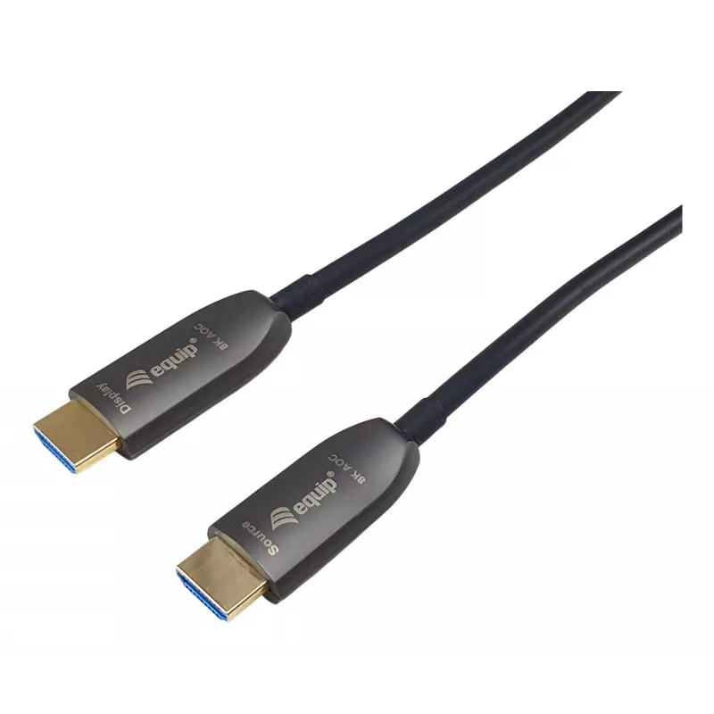 Equip 119425 HDMI-kaapeli 200 m HDMI Type-A pistoke 2.1 48 Gbit/s