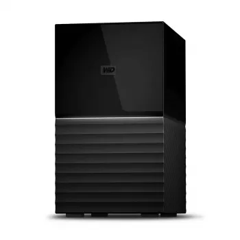 WD My Book Duo WDBFBE0360JBK ulkoinen RAID-tallennuslaite 36 Tt (2x 18 Tt HDD), USB-C 3.2 Gen 1, RAID 0/1/JBOD, 256-bittinen AES-laitteistosalaus, musta