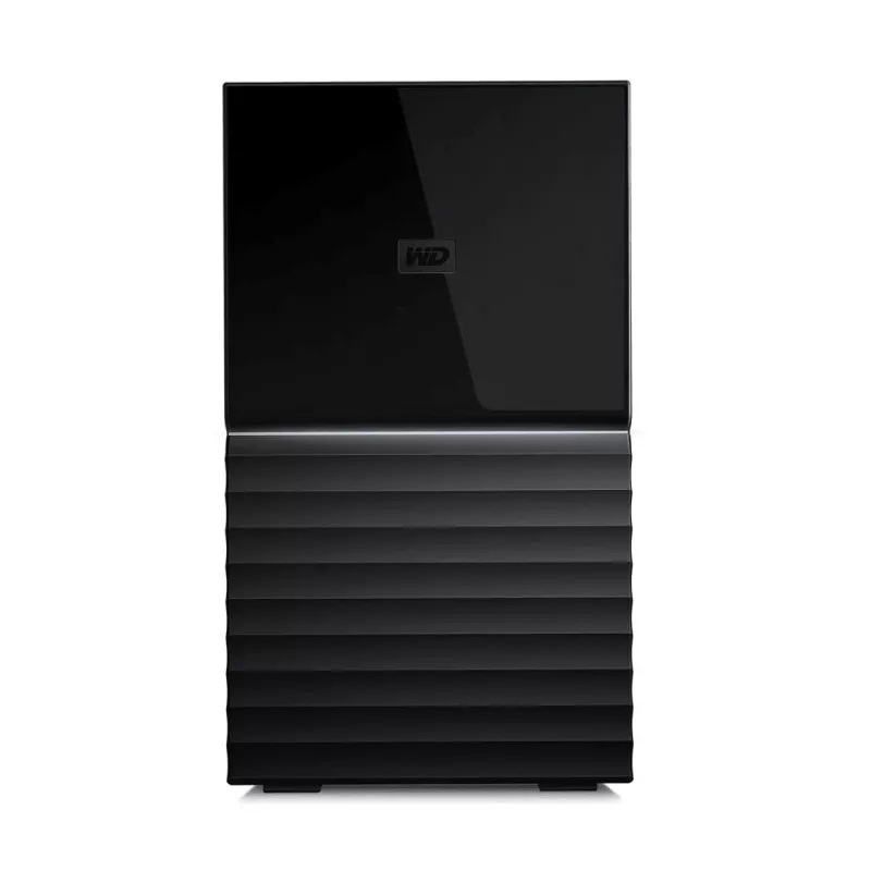 WD My Book Duo WDBFBE0360JBK ulkoinen RAID-tallennuslaite 36 Tt (2x 18 Tt HDD), USB-C 3.2 Gen 1, RAID 0/1/JBOD, 256-bittinen AES-laitteistosalaus, musta