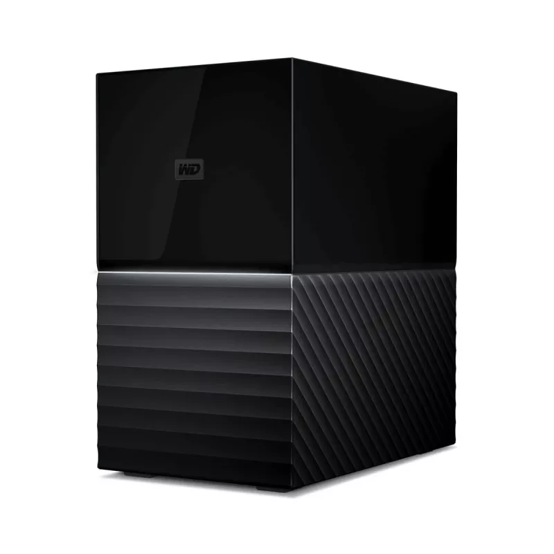 WD My Book Duo WDBFBE0360JBK ulkoinen RAID-tallennuslaite 36 Tt (2x 18 Tt HDD), USB-C 3.2 Gen 1, RAID 0/1/JBOD, 256-bittinen AES-laitteistosalaus, musta
