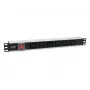 Equip 333319 virranjakoyksikkö (PDU) 6 AC-lähtöä 1U musta