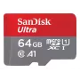 WESTERN DIGITAL SanDisk Ultra micro SDXC 64 GB plus SD-sovitin 140 MB/s A1 Class 10 UHS-I – 2 kpl:n pakkaus