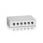 12-portin Keystone Jack -pintakiinnitysrasia Equip 125460