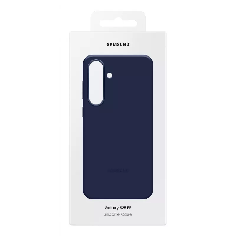 Samsung silikonikuori Galaxy S25 FE -puhelimelle, tummansininen, EF-PS731CNEGWW