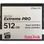 WESTERN DIGITAL SanDisk Extreme Pro Cfast 2.0 muistikortti 512GB – 525 MB/s lukunopeus