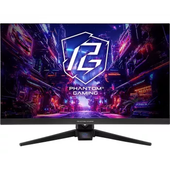 ASROCK pelinäyttö - Pg27fft1a - 27in - 1920x1080 FHD - litteä IPS 180Hz - musta