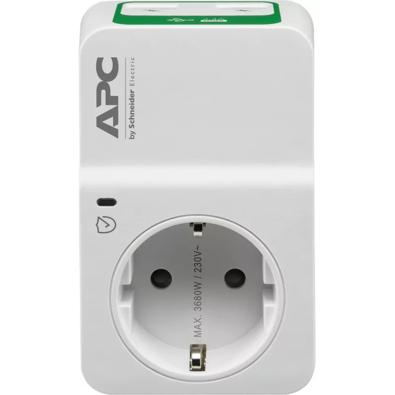 APC PM1WU2-GR ylijännitesuoja valkoinen 1 AC-lähtö 230 V