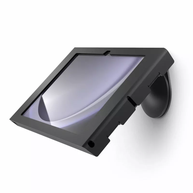 Compulocks 111B510APXB Apex Enclosure Core Stand -teline Microsoft Surface Go 1–4:lle, lukittava, metallirunko, musta