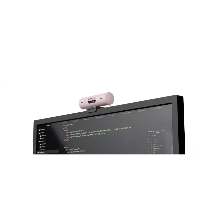 LOGITECH Brio 500 Full HD -verkkokamera rose