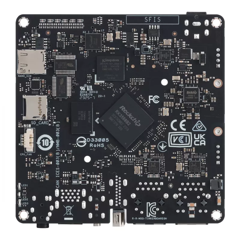 ASUS Tinker Board 3N -kehitysalusta Rockchip RK3568