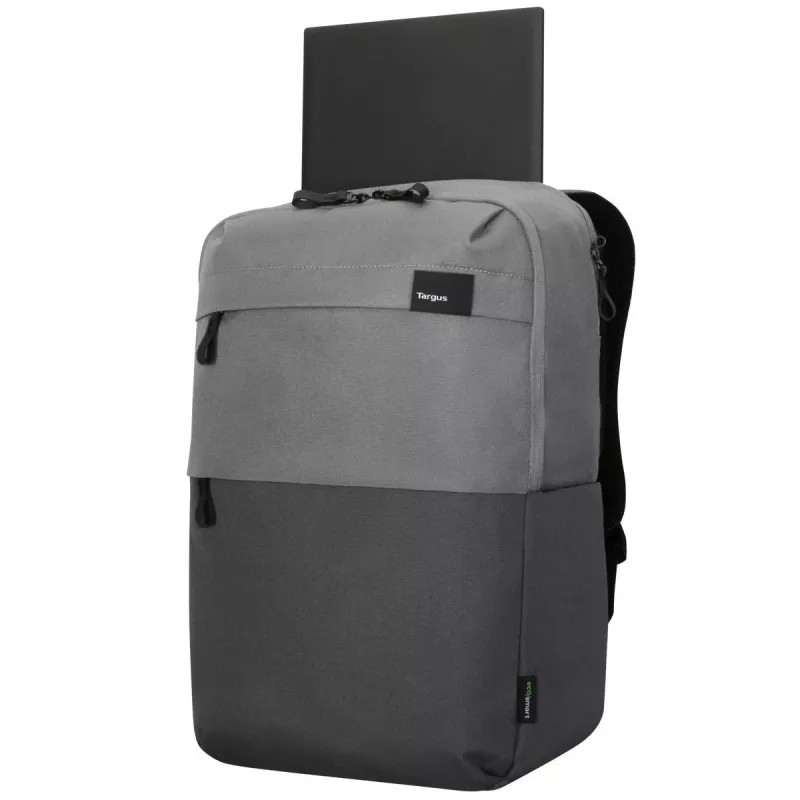 Reppu Targus Sagano 39,6 cm 15,6 tuumaa musta harmaa 2 etutaskua