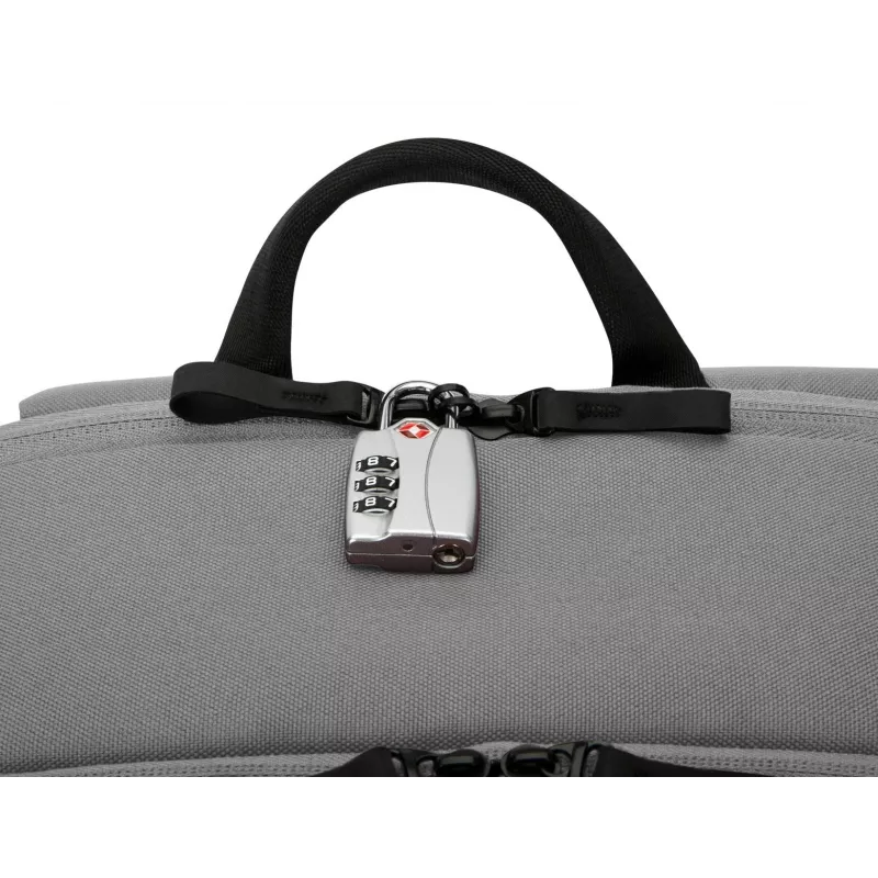 Reppu Targus Sagano 39,6 cm 15,6 tuumaa musta harmaa 2 etutaskua