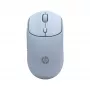 HP 400 hiljainen sininen langaton hiiri, molempikätinen, RF Wireless + Bluetooth, 6000 DPI, sininen