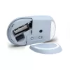 HP 400 hiljainen sininen langaton hiiri, molempikätinen, RF Wireless + Bluetooth, 6000 DPI, sininen