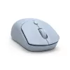 HP 400 hiljainen sininen langaton hiiri, molempikätinen, RF Wireless + Bluetooth, 6000 DPI, sininen