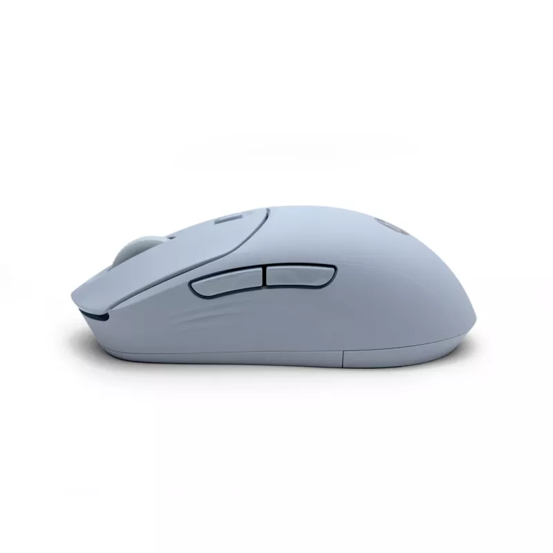 HP 400 hiljainen sininen langaton hiiri, molempikätinen, RF Wireless + Bluetooth, 6000 DPI, sininen