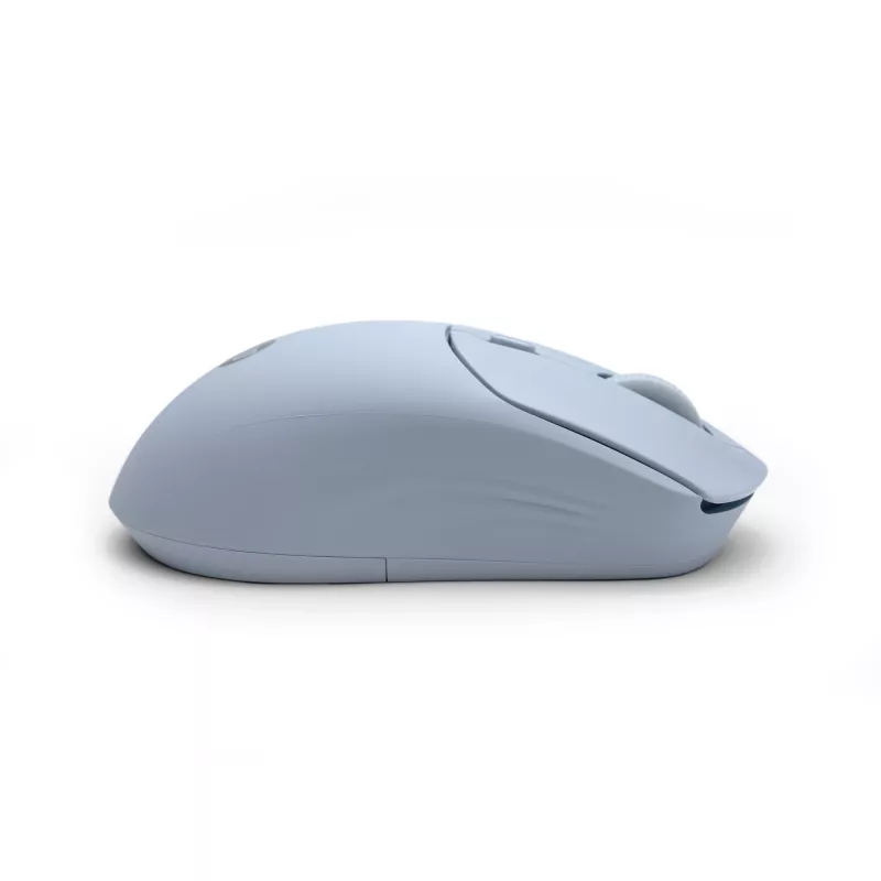 HP 400 hiljainen sininen langaton hiiri, molempikätinen, RF Wireless + Bluetooth, 6000 DPI, sininen