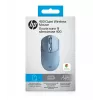 HP 400 hiljainen sininen langaton hiiri, molempikätinen, RF Wireless + Bluetooth, 6000 DPI, sininen
