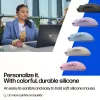 HP 400 hiljainen sininen langaton hiiri, molempikätinen, RF Wireless + Bluetooth, 6000 DPI, sininen
