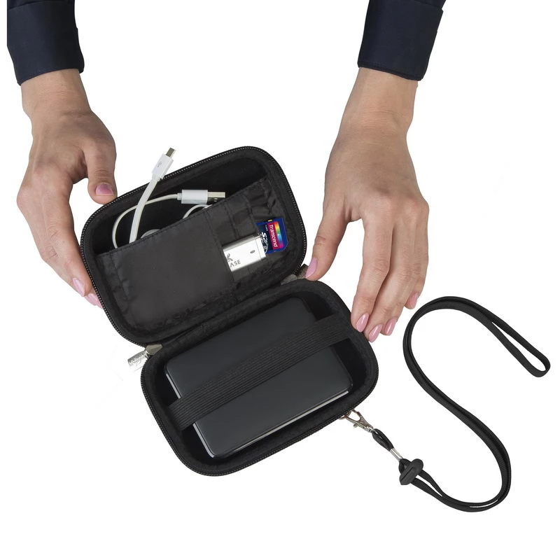 Rivacase 9101 Davos HDD-suojakotelo 2,5 tuumaa, musta