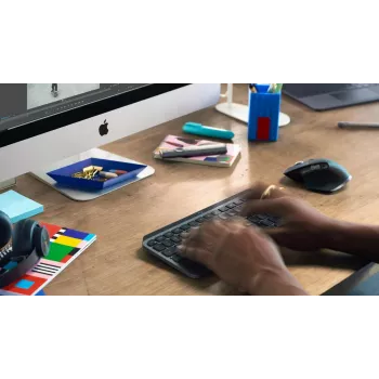 LOGITECH Mx Keys Mini minimalistinen langaton taustavalaistu näppäimistö - grafiitti - Qwerty US/International