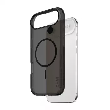 PanzerGlass CARE™ by ® Urban Explorer Case Smokey mustalla MagSafe -kotelo iPhone Air